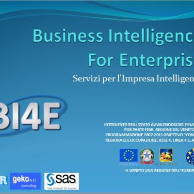 BI4E - Servizi per l'Impresa intelligente